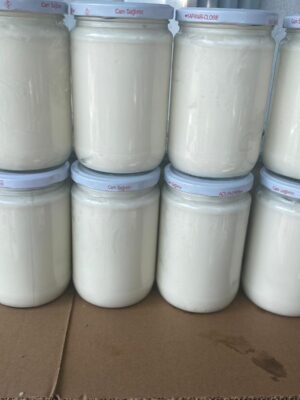 WhatsApp Görsel 2024-03-13 saat 18.25.15_043eeef3 800 gram Tuzlu Yoğurt sıcak dolum cam kavanoz